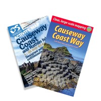 Causeway Coast Way Map and Book Bundle