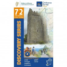 OSI Discovery Series | Sheet 72 | Part of Cork, Kerry & Limerick