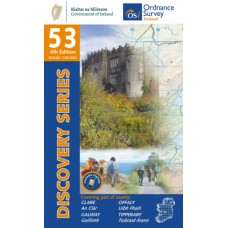 OSI Discovery Series | Sheet 53 | Part of Clare, Galway, Offaly & Tipperary