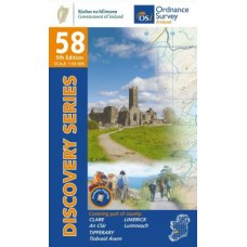OSI Discovery Series | Sheet 58 | Part of Clare, Limerick & Tipperary