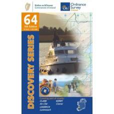 OSI Discovery Series | Sheet 64 | Part of Clare, Kerry & Limerick